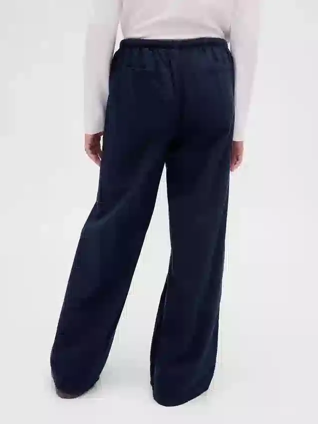 Dětské uniformní kalhoty s volnými nohavicemi
