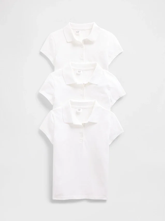 Dětské uniformní polokošile (balení po 3 ks)