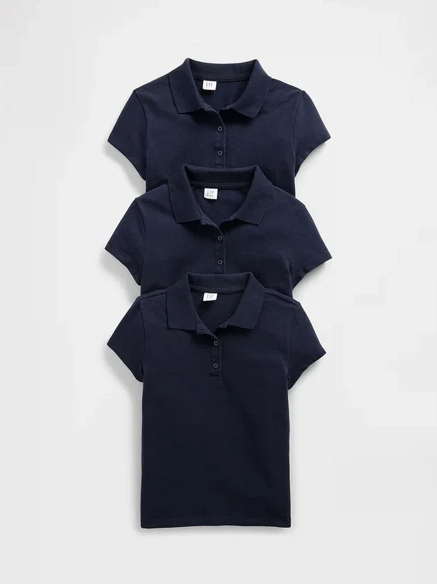 Dětské uniformní polokošile (balení po 3 ks)
