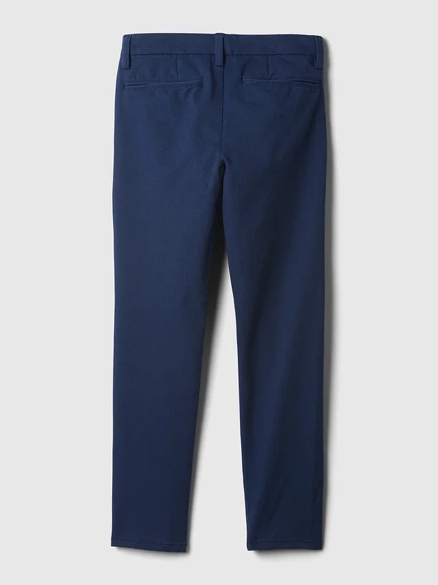 Dětské uniformní úzké khaki kalhoty