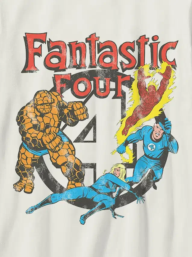 Dětské vintage tričko Fantastic Four