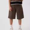 Dětské volné džínové šortky