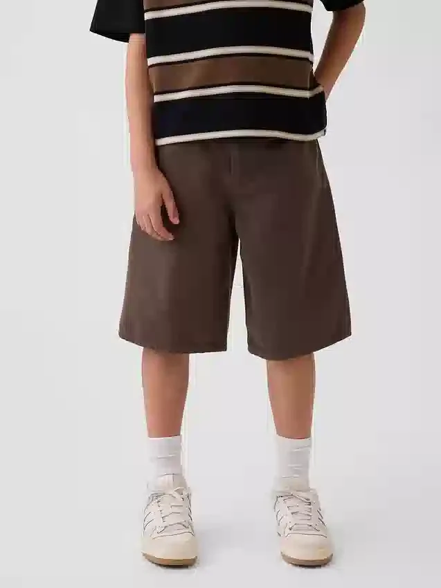 Dětské volné džínové šortky