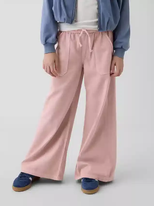 Dětské volné džíny s nízkým pasem