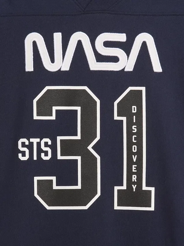 Dětská volná košile z džerzeje s motivy NASA
