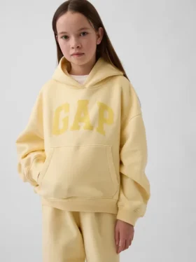 Dětská volná mikina s kapucí Vintagesoft