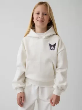 Dětská volná mikina s kapucí Vintagesoft