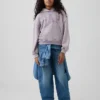 Dětská volná mikina s kapucí Vintagesoft