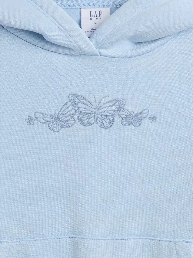 Dětská volná mikina s kapucí Vintagesoft