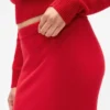 Elastická midi sukně CashSoft