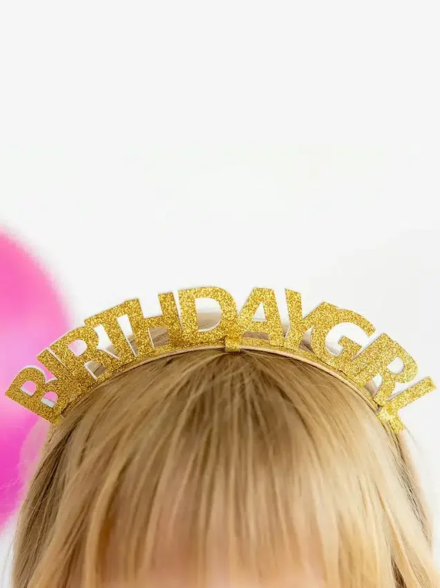 Čelenka Sweet Wink „Birthday Girl“ pro dívky