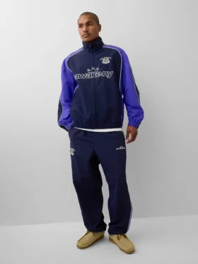 GAP × Awake Ny Recyklovaná oversizedová sportovní bunda