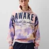 GAP × Awake Ny Těžká mikina s kapucí a nadměrným logem