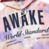 GAP × Awake Ny Těžká mikina s kapucí a nadměrným logem