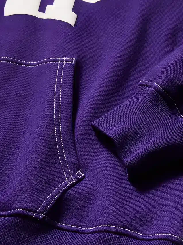 GAP × Awake Ny Těžká mikina s kapucí a nadměrným logem