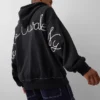 GAP × Awake Ny – těžká oversized mikina s kapucí a zipem s logem