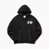 GAP × Awake Ny – těžká oversized mikina s kapucí a zipem s logem