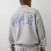 GAP × Awake Ny Těžký oversized pulovr s čtvrtinovým zipem