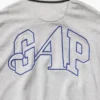 GAP × Awake Ny Těžký oversized pulovr s čtvrtinovým zipem