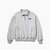 GAP × Awake Ny Těžký oversized pulovr s čtvrtinovým zipem
