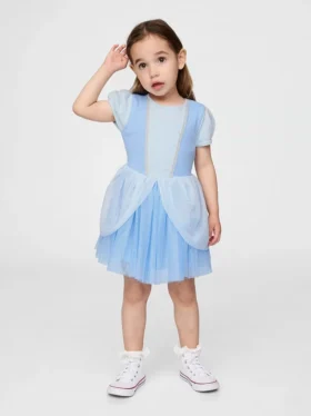 Gap × Disney Baby Šaty z tylu s motivem Popelky