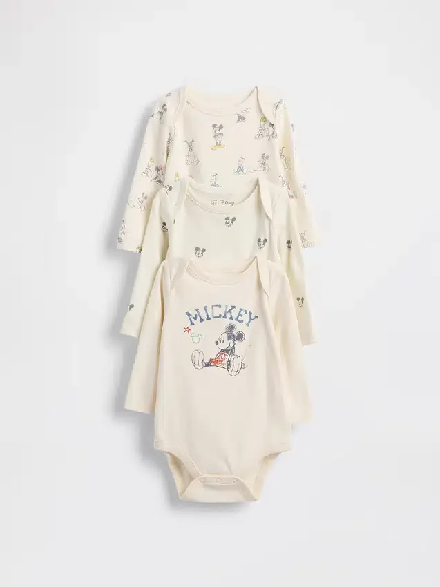 Gap × Disney Baby body z organické bavlny (balení po 3 kusech)