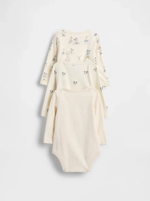 Gap × Disney Baby body z organické bavlny (balení po 3 kusech)