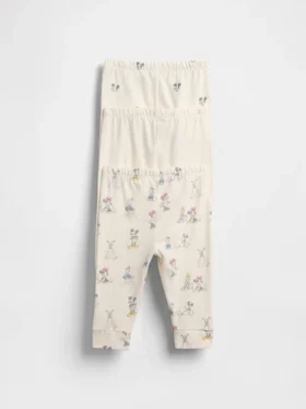 GAP × Disney Baby – kalhoty z organické bavlny s elastickým pasem (balení po 3 kusech)