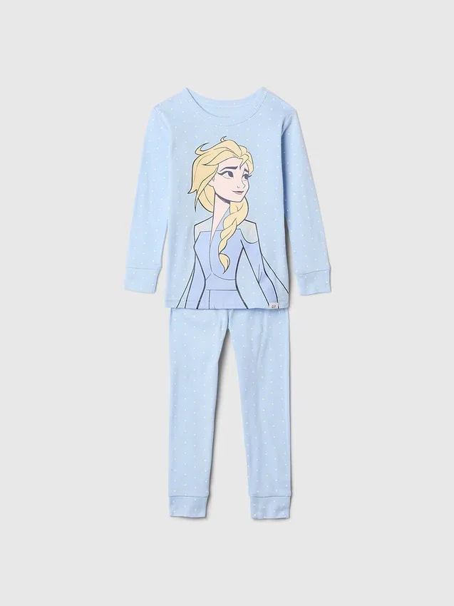 GAP × Disney Baby – sada pyžama z organické česané bavlny s motivem princezny