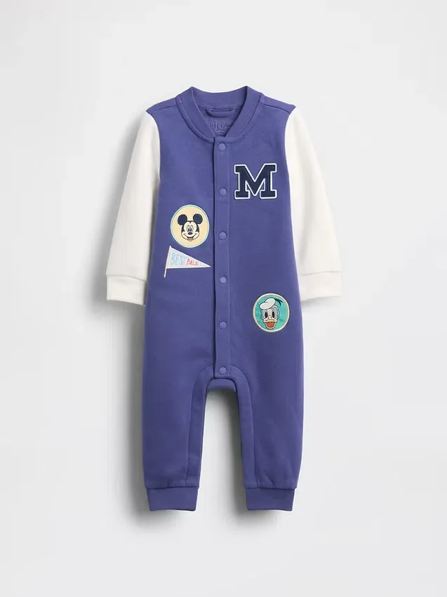 GAP × Disney Baby Vintagesoft Varsity Overaly