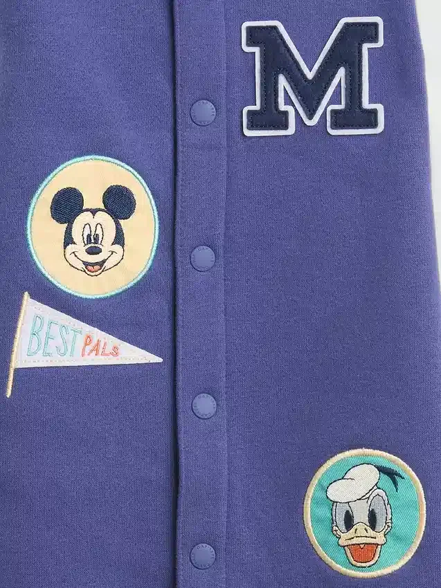 GAP × Disney Baby Vintagesoft Varsity Overaly