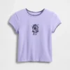 Gap × Disney: Dětské tričko s potiskem „Tim Burton's The Nightmare Before Christmas“ v zúženém střihu