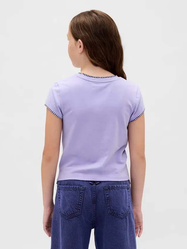 Gap × Disney: Dětské tričko s potiskem „Tim Burton's The Nightmare Before Christmas“ v zúženém střihu