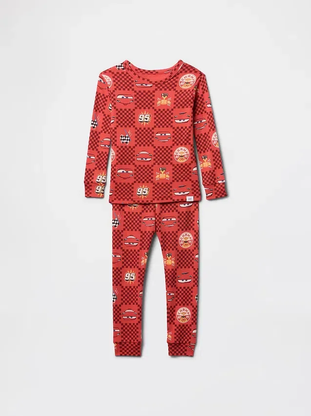 GAP × Disney Miminka a Batolata Cars – sada pyžama z organické česané bavlny