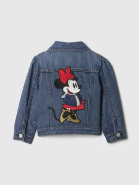 GAP × Disney Miminka a Batolata Džínová bunda s motivem Minnie Mouse
