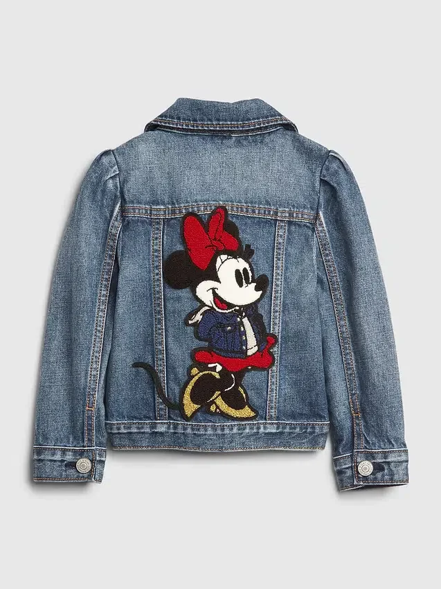 GAP × Disney Miminka a Batolata Džínová bunda s motivem Minnie Mouse