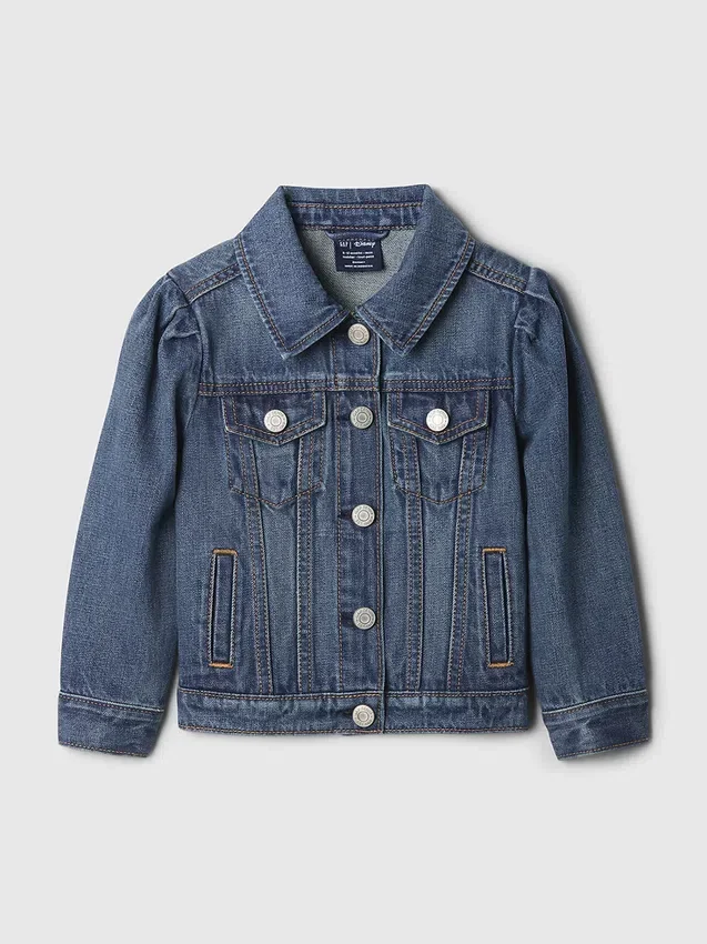GAP × Disney Miminka a Batolata Džínová bunda s motivem Minnie Mouse
