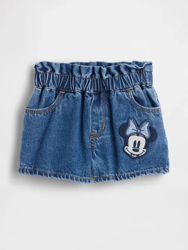 GAP × Disney Miminka a Batolata Džínové šortky Stride