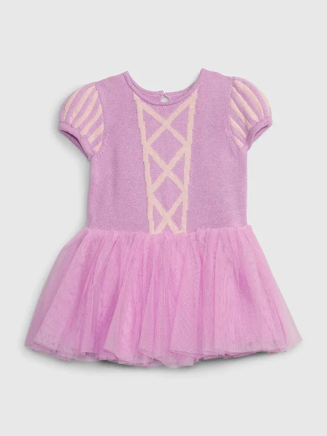 GAP × Disney Miminka a Batolata Tylové šaty Rapunzel