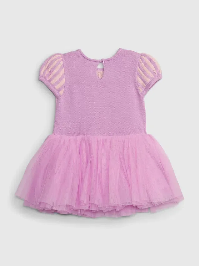 GAP × Disney Miminka a Batolata Tylové šaty Rapunzel