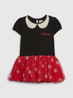 Gap × Disney Miminka a Batolata Tylové šaty s motivem Minnie Mouse