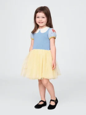 GAP × Disney Miminka a Batolata Tylové šaty Sněhurka