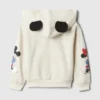 GAP × Disney Miminka a Batolata Vintagesoft mikina s kapucí a 3D motivy
