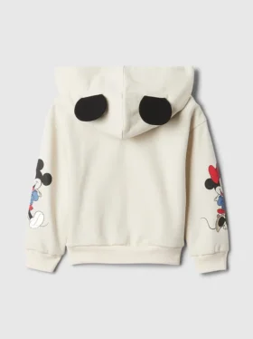 GAP × Disney Miminka a Batolata Vintagesoft mikina s kapucí a 3D motivy
