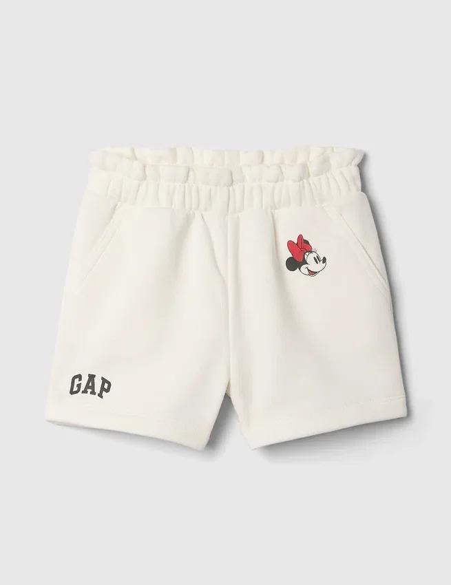 Gap × Disney Miminka a Batolata Vintagesoft Minnie Mouse – teplákové šortky