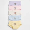 GAP × Disney – organické strečové bavlněné kalhotky pro batolata (balení po 5 kusech)