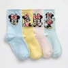 Gap × Disney Ponožky s krátkou manžetou pro batolata s motivem Minnie Mouse (balení po 4 kusech)