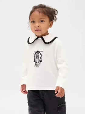 GAP × Disney: Tim Burton – Noční můra před Vánocemi – námořnická blůzka pro Miminka a Batolata