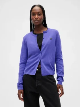GAP × Disney: Tim Burton – Noční můra před Vánocemi – svetr CashSoft s lebkou