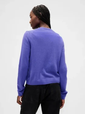 GAP × Disney: Tim Burton – Noční můra před Vánocemi – svetr CashSoft s lebkou